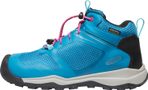 WANDURO MID WP YOUTH, fjord blue/fuchsia purple