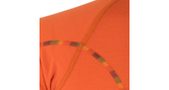 MERINO AIR men's shirt neck sleeve dark orange