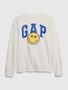 514088-00 Dětské tričko GAP & Smiley® Bílá