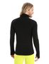 M Merino LS Roll Neck, BLACK