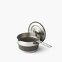 Detour Stainless Steel Collapsible Pouring Pot - 1.8L, Beluga Black