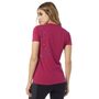 Cornered Crew Ss Tee Burgundy - tričko