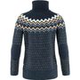 Övik Knit Roller Neck W, Navy-Dark Navy