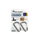 Accessory Carabiner Large Set 2pcs, Titanium