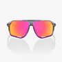 NORVIK - Polished Translucent Grey - Purple Multilayer Mirror Lens