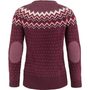 Övik Knit Sweater W Dark Garnet