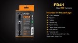 FD41 + USB battery 2600 mAh