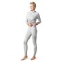 W MERINO 250 BASELAYER PATTERN CREW, light gray traced dahlia