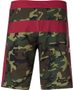 Camouflage moth boardshort Green Camo