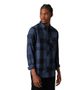 Voyd 2.0 Flannel, Deep Cobalt