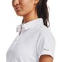 UA Zinger Short Sleeve Polo, White
