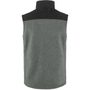 Buck Fleece Vest M, Grey-Melange