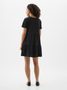 863186-02 Mini šaty s krátkým rukávem Černá
