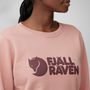 Fjällräven Logo Sweater W, Dusty Rose-Port