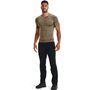 UA TAC HG COMP T, Brown