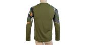 MERINO IMPRESS men's long sleeve shirt safari/camo