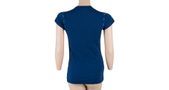 MERINO AIR women's shirt neck sleeve dark blue