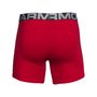 UA Charged Cotton 6in 3 Pack, Red