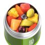 Children's food thermos 290 ml lime