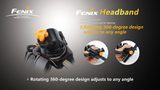 Fenix strap for using the flashlight as a headlamp