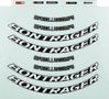 Decal Aeolus Comp Anthracite/White Front/Rear