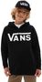 VANS CLASSIC ZIP HOODIE II BOYS black-white