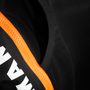 Aenergy IN Hybrid Hooded Vest Men, black-vibrant orange