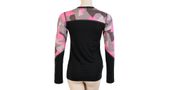MERINO IMPRESS ladies long sleeve shirt black/pink camo