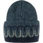 Övik Path Knit Beanie, Dark Navy-Navy