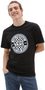 CIRCLE CHECKER SS TEE, BLACK