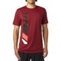 Side Seca Ss Tech Tee Heather Red