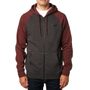 Legacy Zip Fleece, charcoal heather