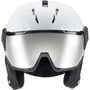 INSTINCT VISOR, white-black mat