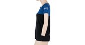 MERINO AIR PT ladies shirt with buttons blue/black