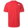 M S/S EASY TEE - EU, Rococco Red