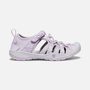 MOXIE SANDAL CHILDREN lavender fog/metallic