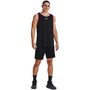 UA BASELINE 10'' SHORT, Black