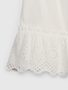 602066-00 Dětské šaty s madeirou Bílá
