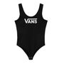 WM FLYING V BODY SUIT, Black