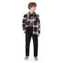 BY BOX FLANNEL BOYS PORT ROYALE/BLACK