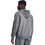 UA Essential Fleece FZ Hood, Gray