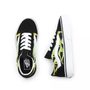 JN Old Skool, (SLIME FLAME) BLK/TR WHT