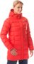 NBWJL5843 ENDURE red - women's down parka action