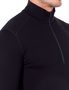 M 260 Tech LS Half Zip, BLACK