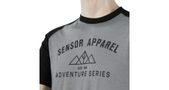 MERINO ACTIVE PT ADVENTURE men's t-shirt w.r. grey/black