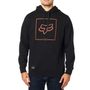 Chapped Pullover Fleece Black/Orange