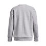 Essential Fleece Crew, Gray/white