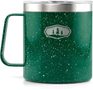 Glacier Stainless Camp Cup; 444ml; green speckle