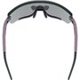 SPORTSTYLE 236 S SET PLUM BLACK MAT / MIRROR SILVER (CAT. 3) + CLEAR (CAT. 0) 2022