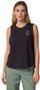 W Numerical Biker Tank Black